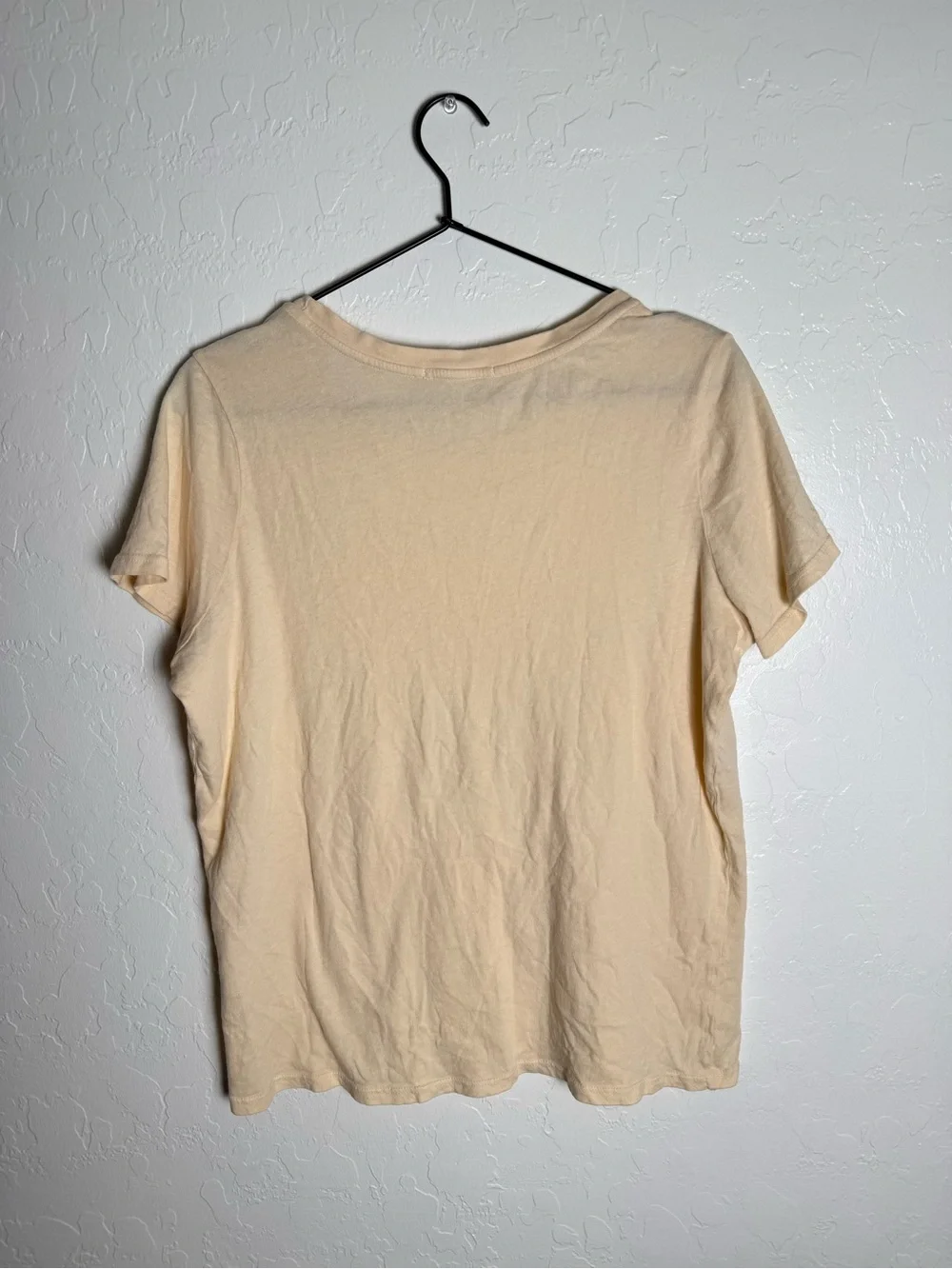 Marine Layer Short Sleeve Tee in Light Cream